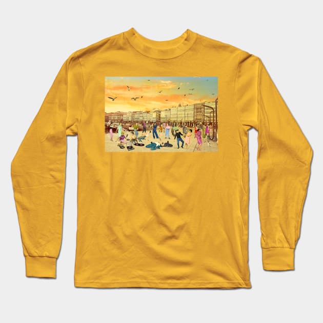 Os Ye-yés (Os Cantóns - A Coruña) Long Sleeve T-Shirt by PrivateVices